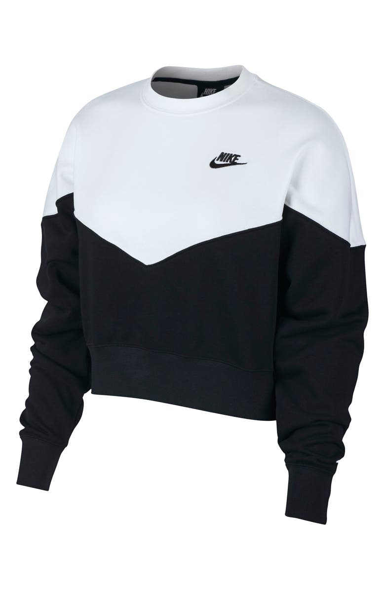 Nike Sportswear Heritage Fleece Sweatshirt, Main, color,