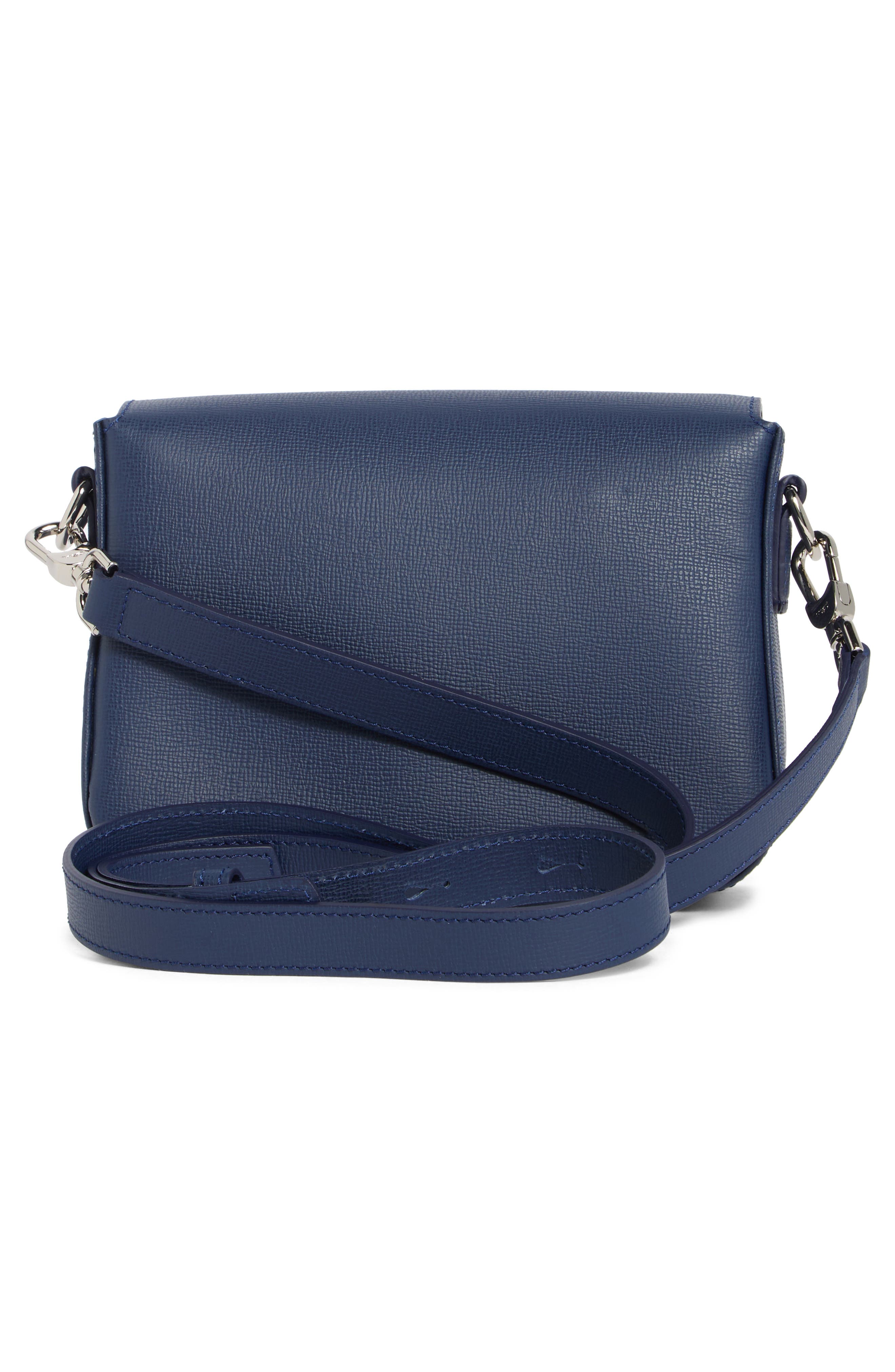 Longchamp Game On Small Crossbody Bag, Alternate, color, Navy