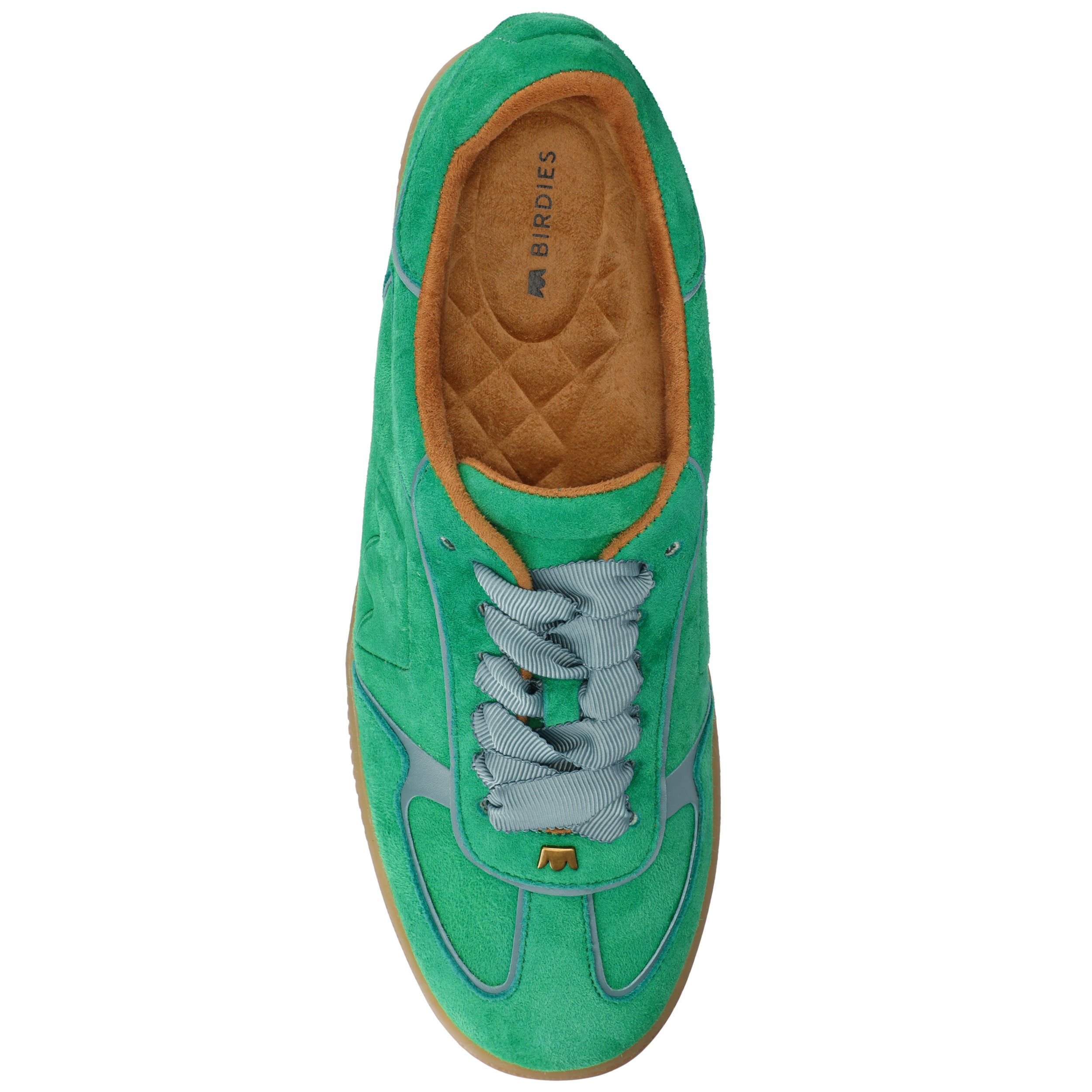 Birdies The Jay Sneaker, Alternate, color, Kelly Green Suede