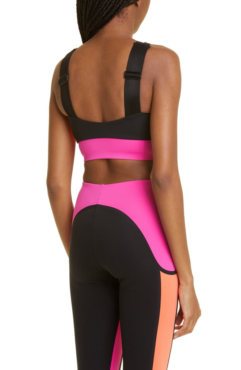 Off-White SPORTS BRA COLOUR BLOCK, Alternate, color, 