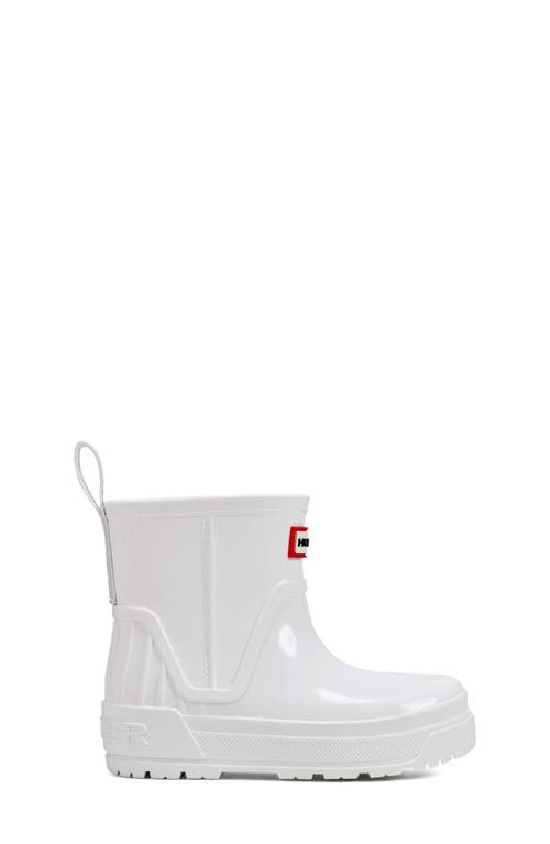 Hunter Kids' Grace Rain Boot In White