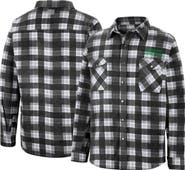 COLOSSEUM Men's Colosseum Black North Dakota Ellis Full-Snap Jacket