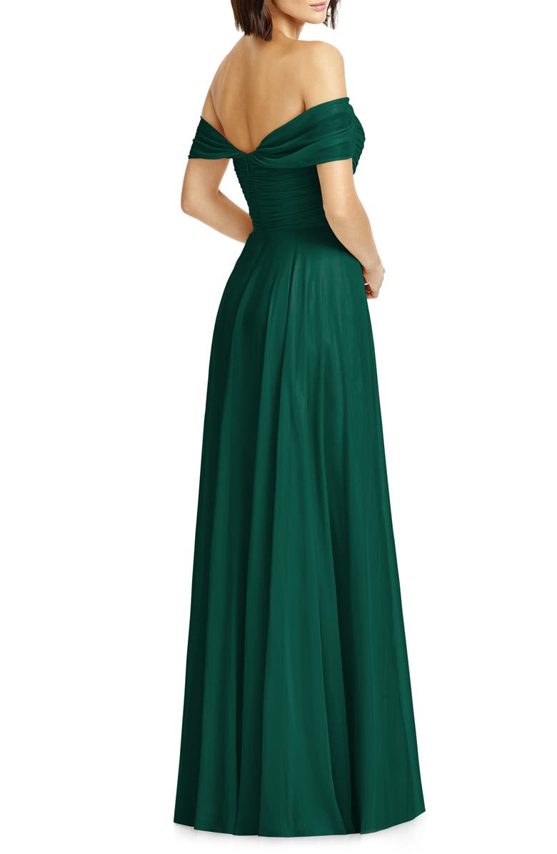 Dessy Collection FULL LENGTH OFF THE SHOULDER L, Alternate, color, 