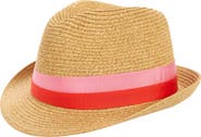 Kate Spade New York trilby ribbon fedora