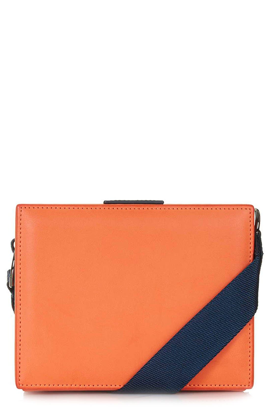 Small Suitcase Bag, Main, color, ORANGE