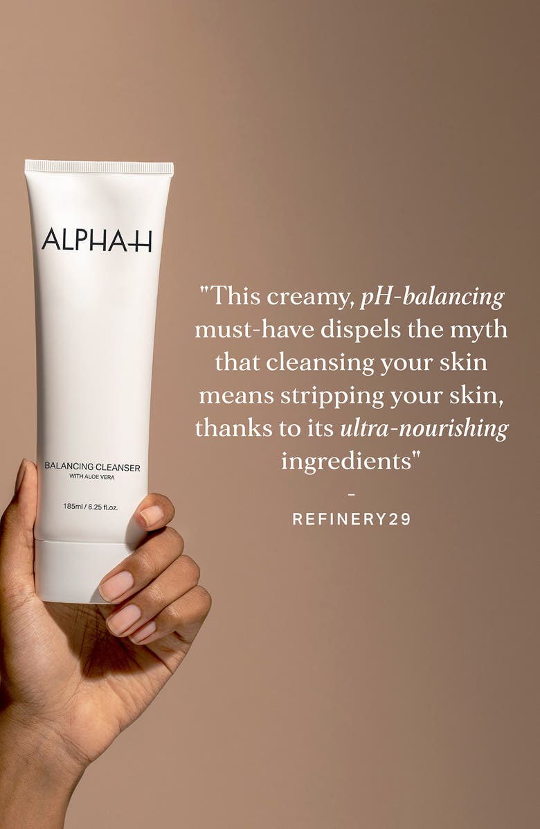 Alpha-H Balancing Cleanser with Aloe Vera, Alternate, color,
