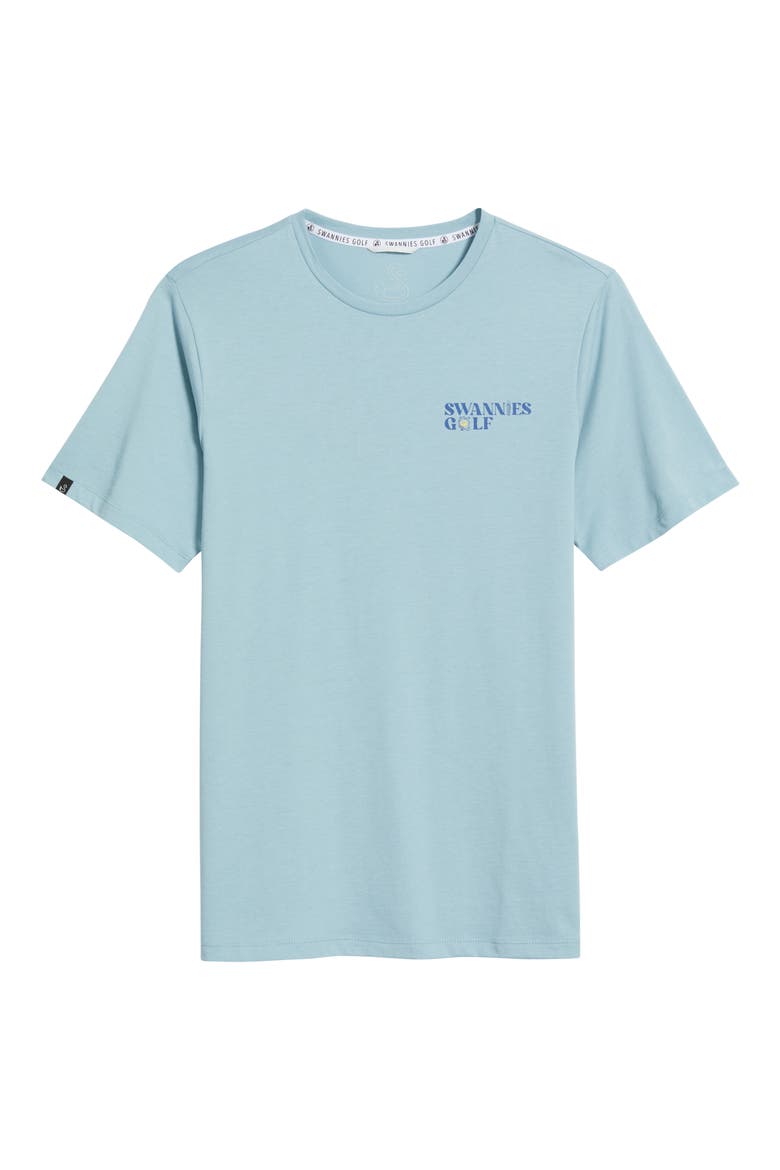 Ham & Eggs Graphic T-Shirt, Alternate, color, SLATE BLUE