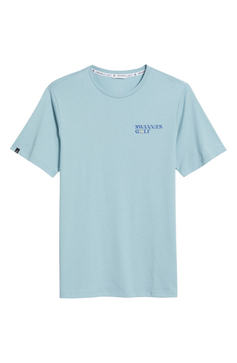 Swannies Ham & Eggs Graphic T-Shirt, Alternate, color, Slate Blue