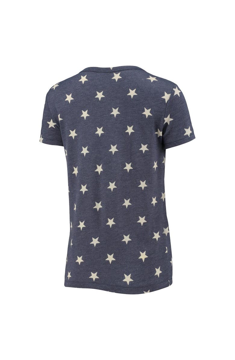 ALTERNATIVE APPAREL Women's Alternative Apparel Heathered Navy THE PLAYERS Eco-Crew Tri-Blend T-Shirt, Alternate, color, Heather Navy