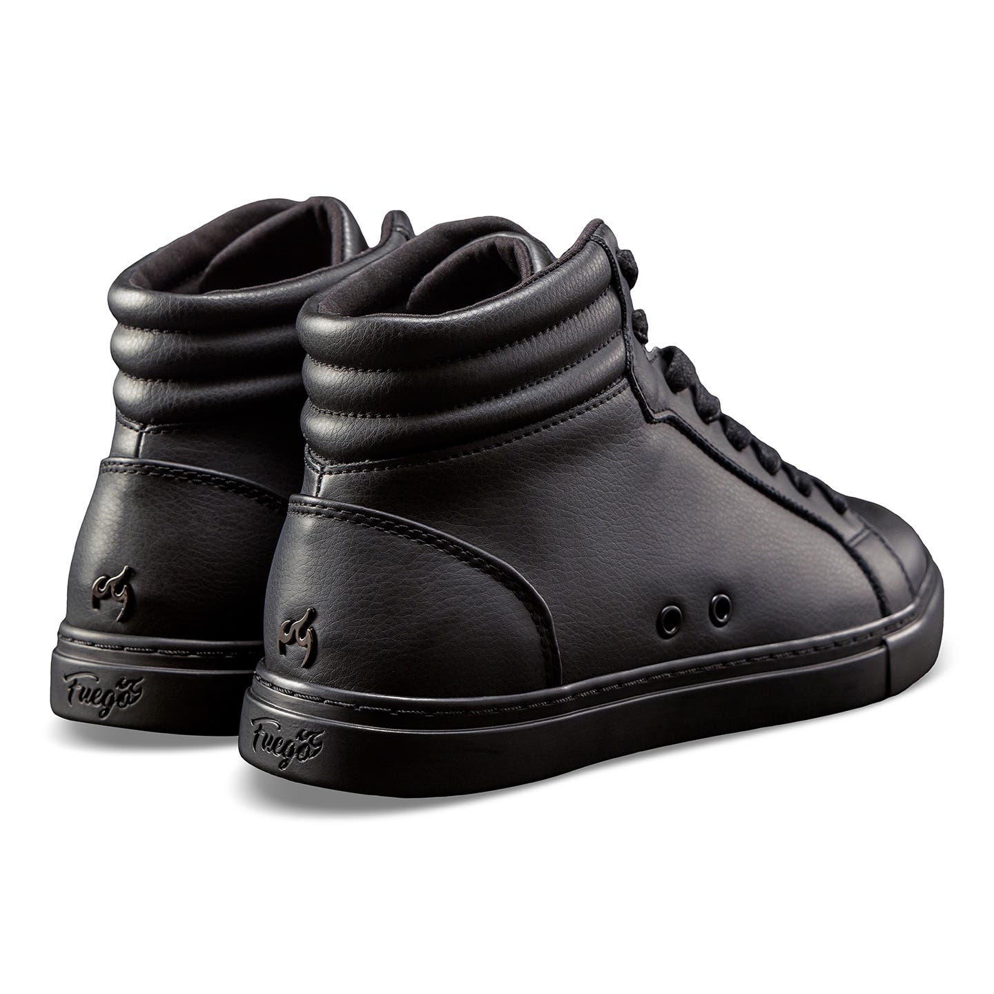 Fuego Men's High-top Sneaker, Alternate, color, All-Black