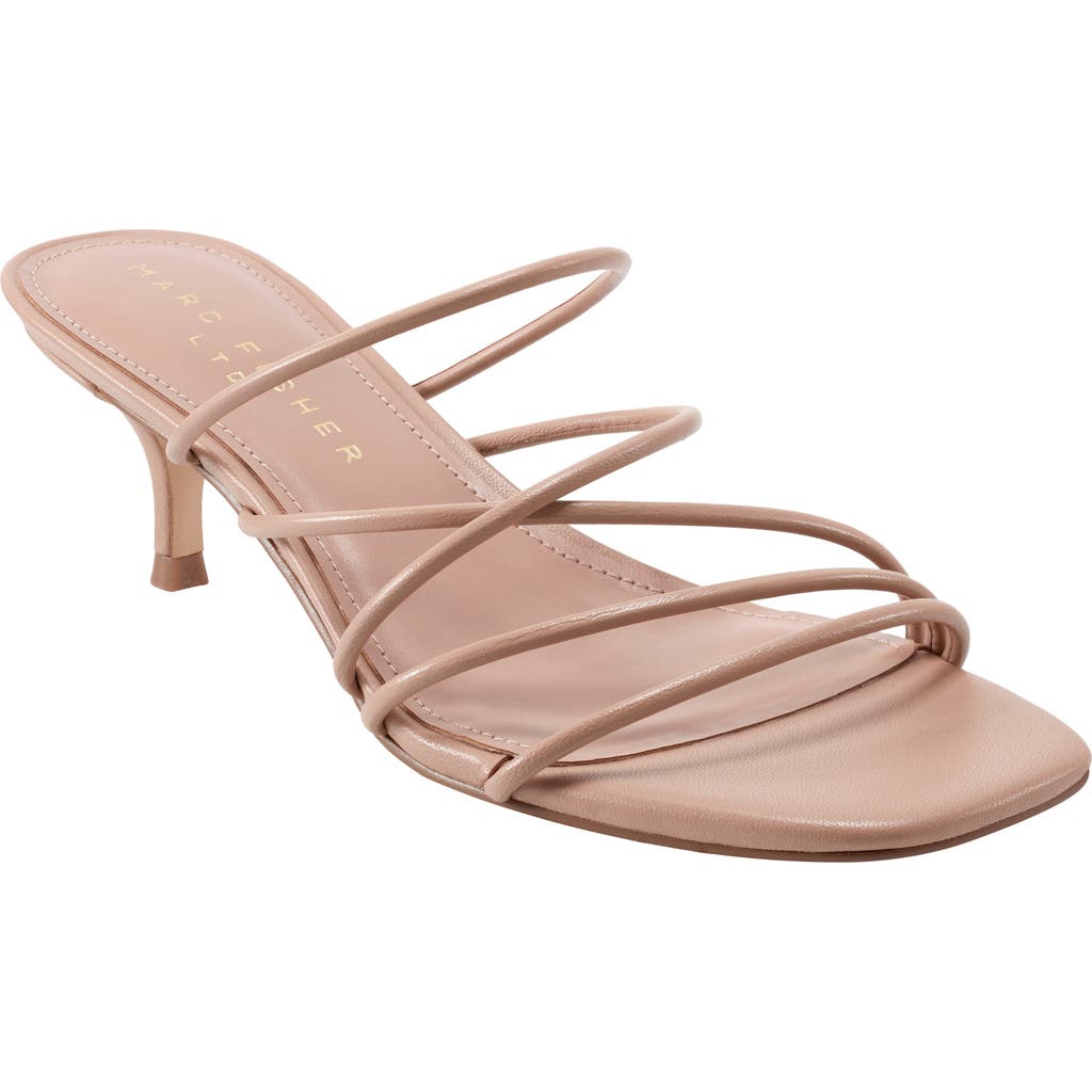 Marc Fisher Ltd Banna Strappy Sandal In Neutral