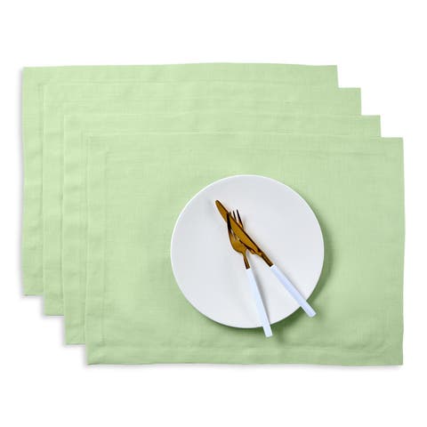 Linen Placemats - Fete, 14" x 19" Inch