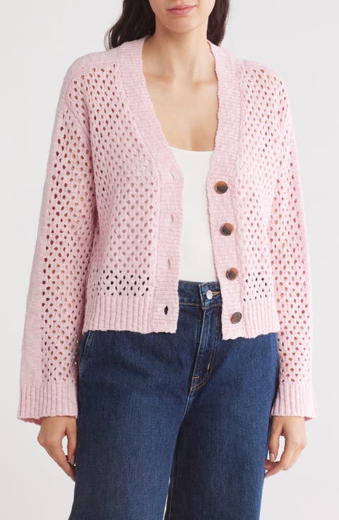 Open Knit Cardigan