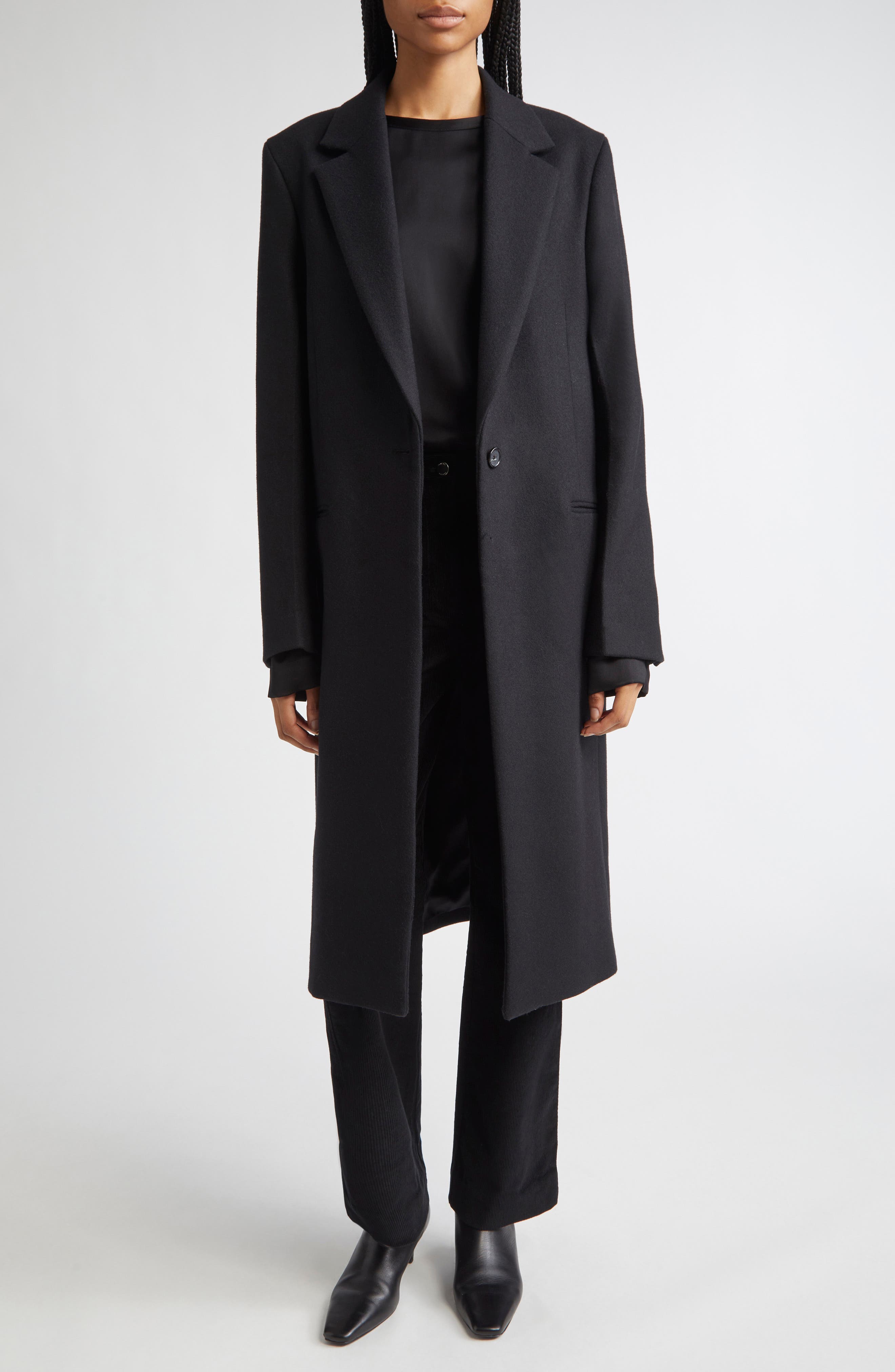 Classic Wool Blend Coat