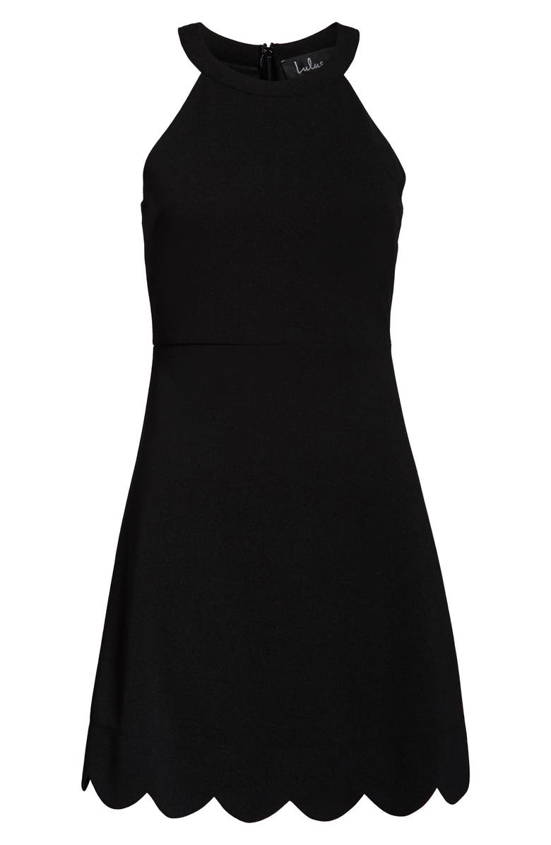 Lulus Mamacita Halter Minidress, Alternate, color, 