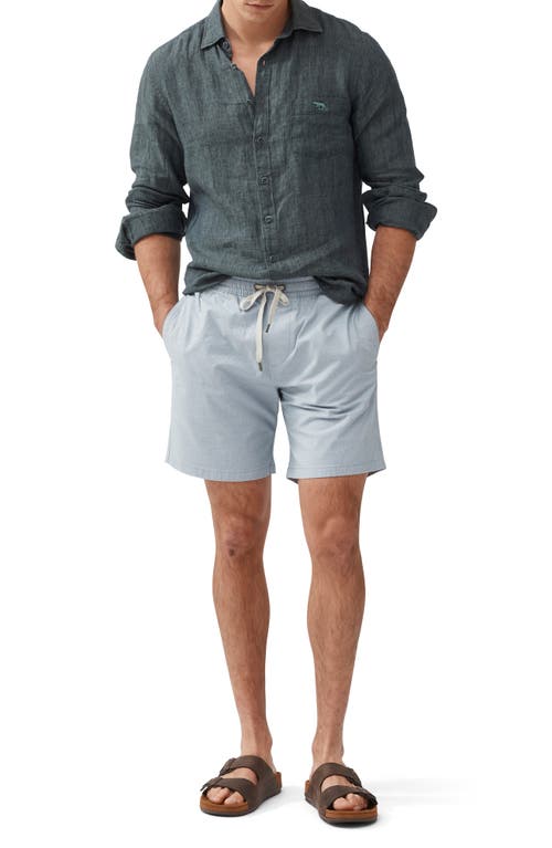 Rodd & Gunn Cathedral Cove Drawstring Shorts In Blue