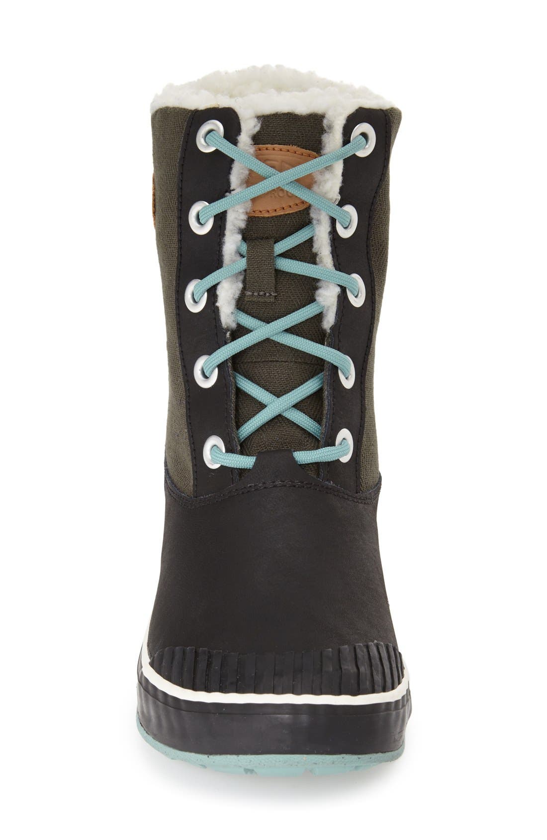 'Elsa' Waterproof Boot, Alternate, color, FORSET NIGHT