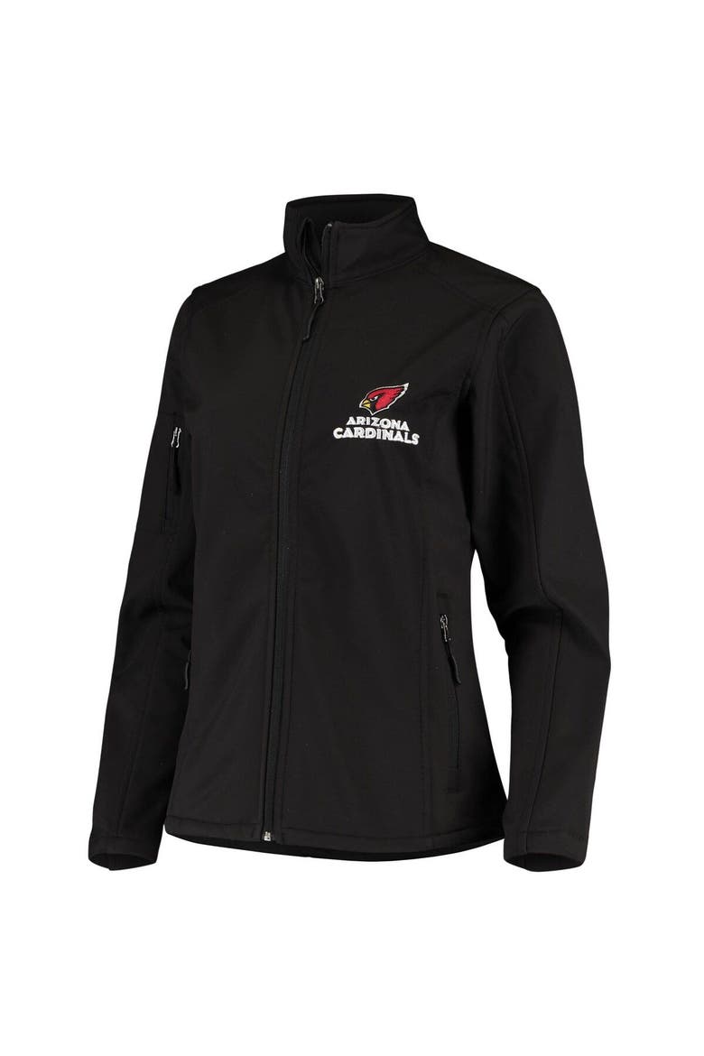 Women's Black Arizona Cardinals Full-Zip Sonoma Softshell Jacket, Alternate, color, Black