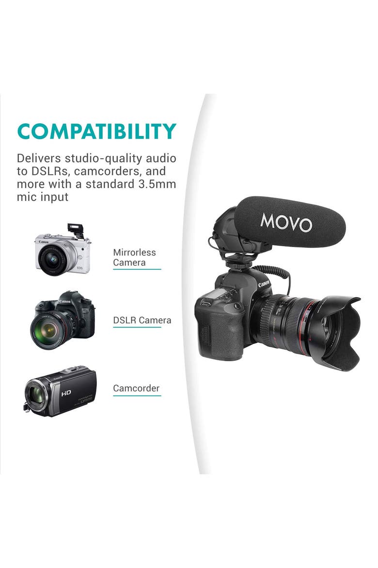 VXR3031 Shotgun Microphone - Supercardioid On-Camera Shotgun Mic, Alternate, color, Black