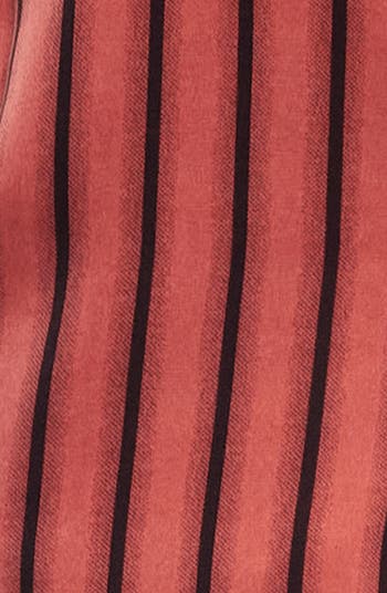 Horizon Stripe Open Tie Back Top