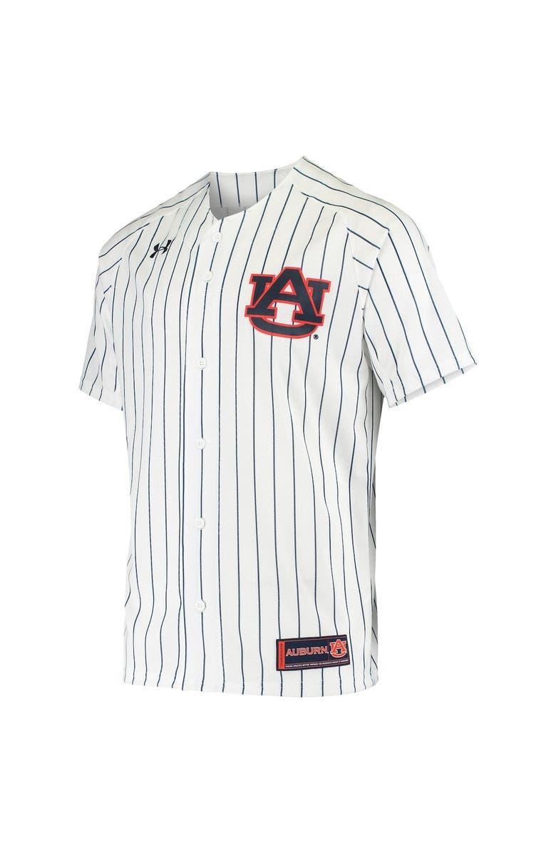 Under Armour Men's Under Armour White Auburn Tigers Replica Performance Baseball Jersey, Alternate, color, 