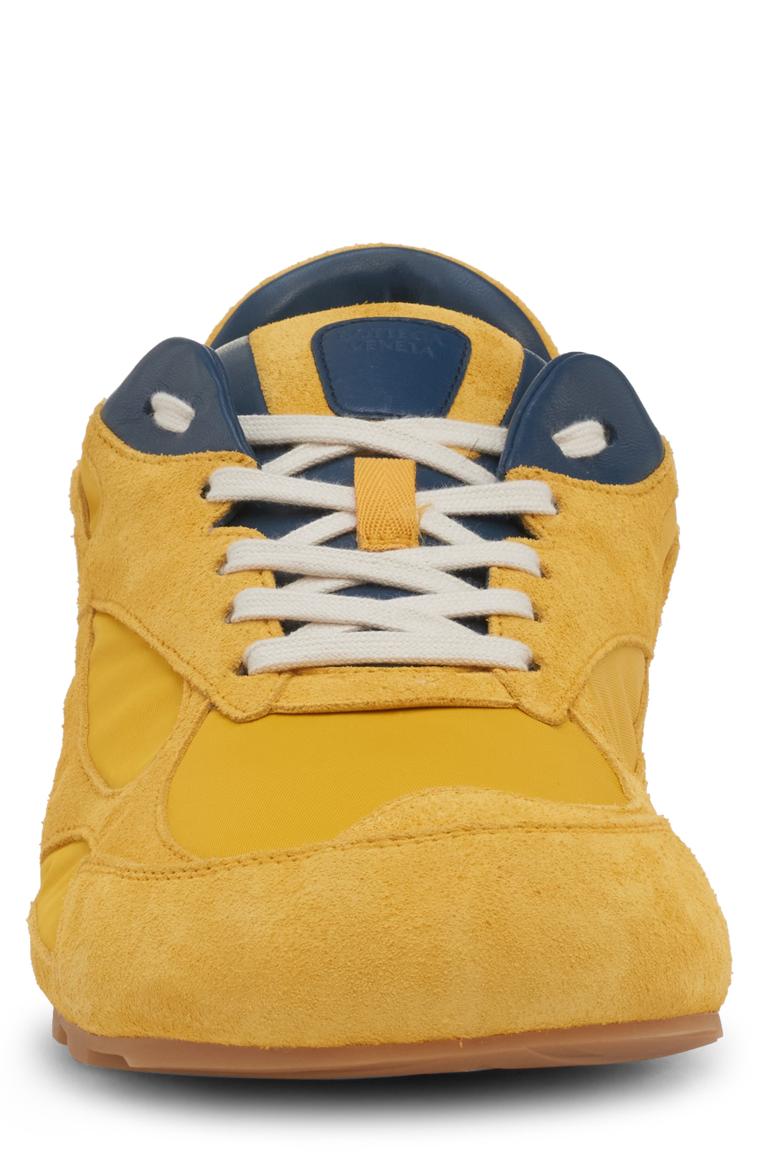 Bottega Veneta Orbit Flash Sneaker, Alternate, color, 7386 Taxi/ Denim