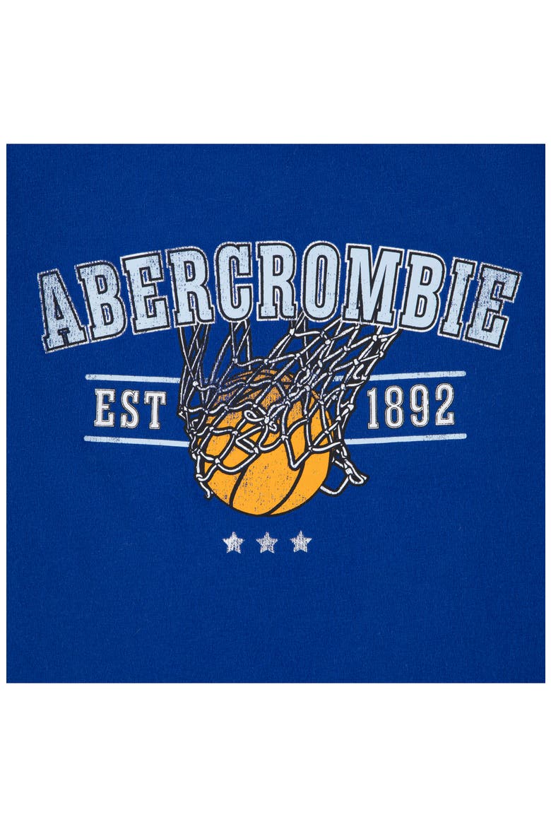 Kids' Basketball Graphic T-Shirt, Alternate, color, MAZARINE BLUE