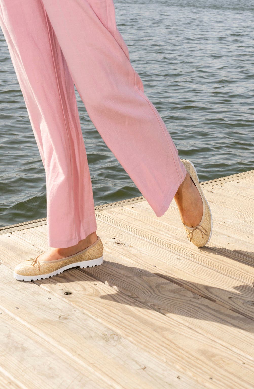 Bravo Lug Sole Ballet, Alternate, color, NATURAL RAFFIA