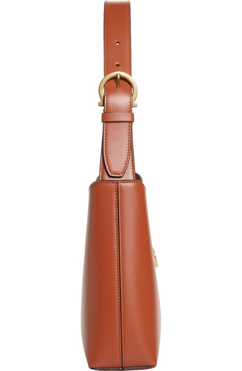 FERRAGAMO Trifolio Leather Shoulder Bag, Alternate, color,