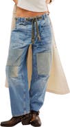Free People We the Free Moxie Mid Rise Barrel Jeans