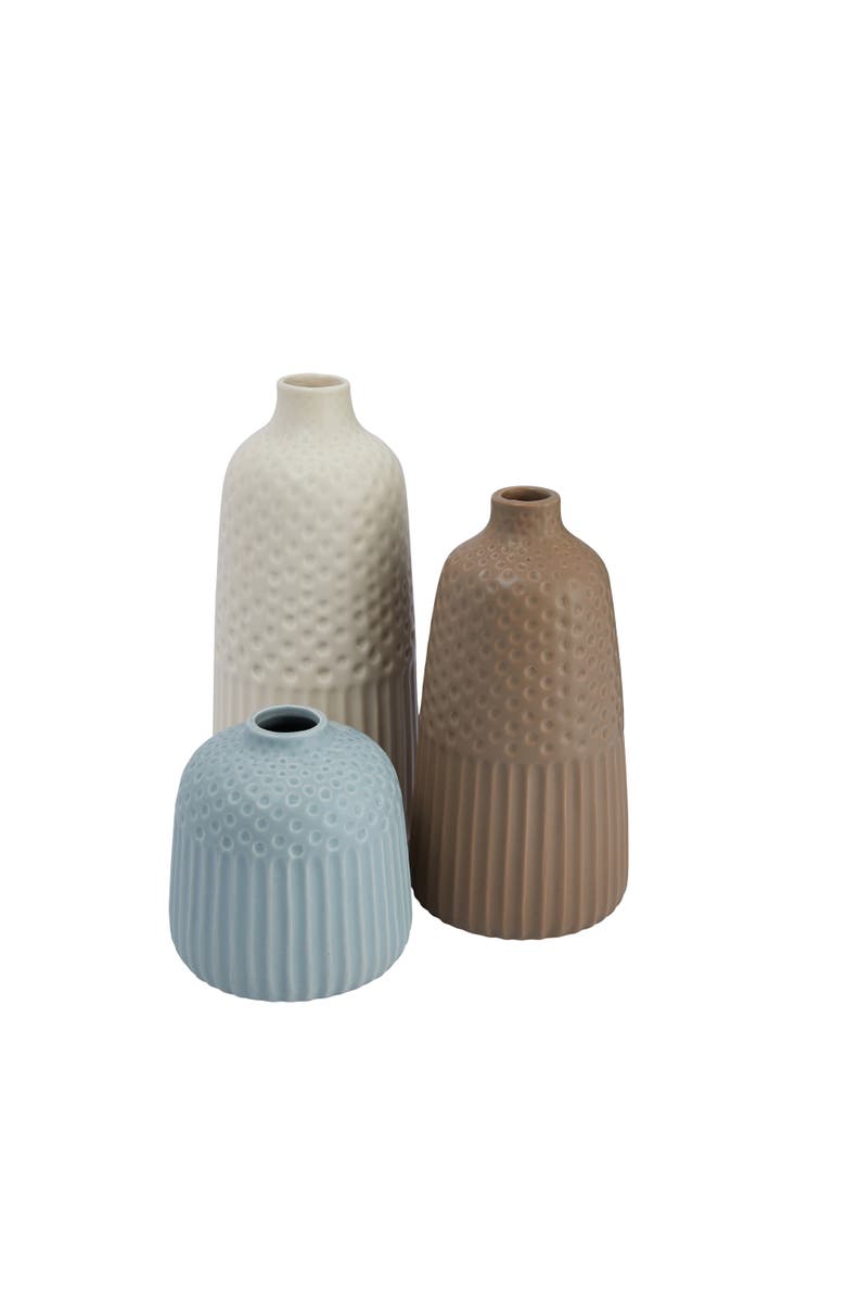 Storied Home Vases with Matte Glaze, Main, color, White