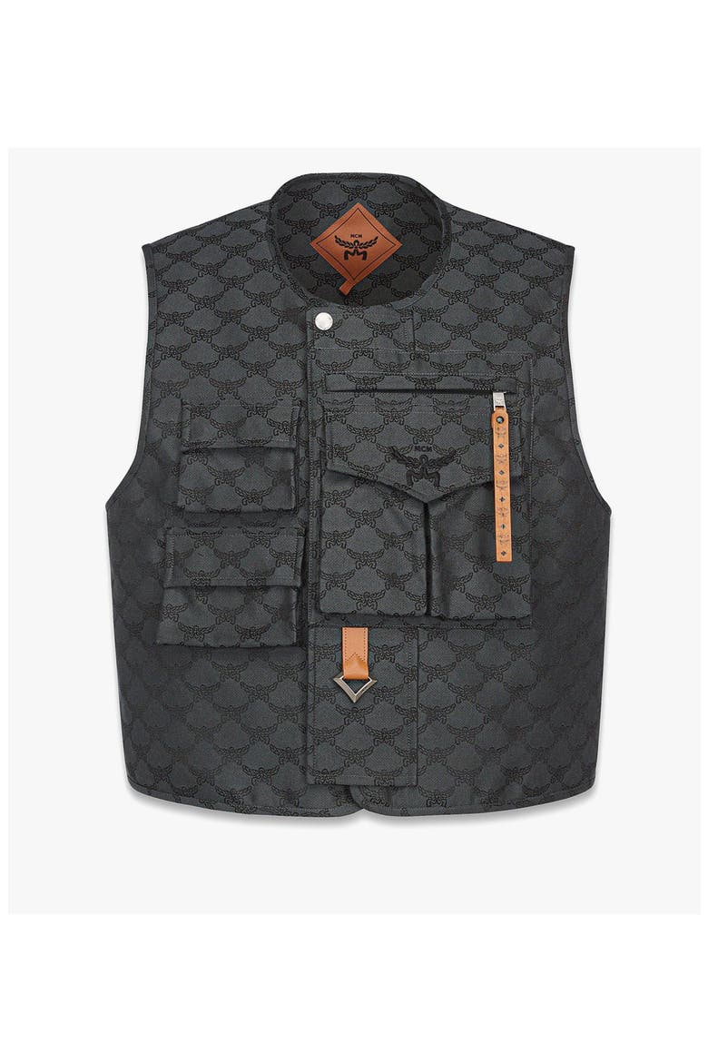 Vest in Lauretos Jacquard, Main, color, Dark-Grey