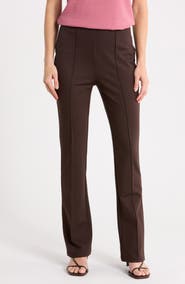 T Tahari High Waist Bootcut Pointe Pants