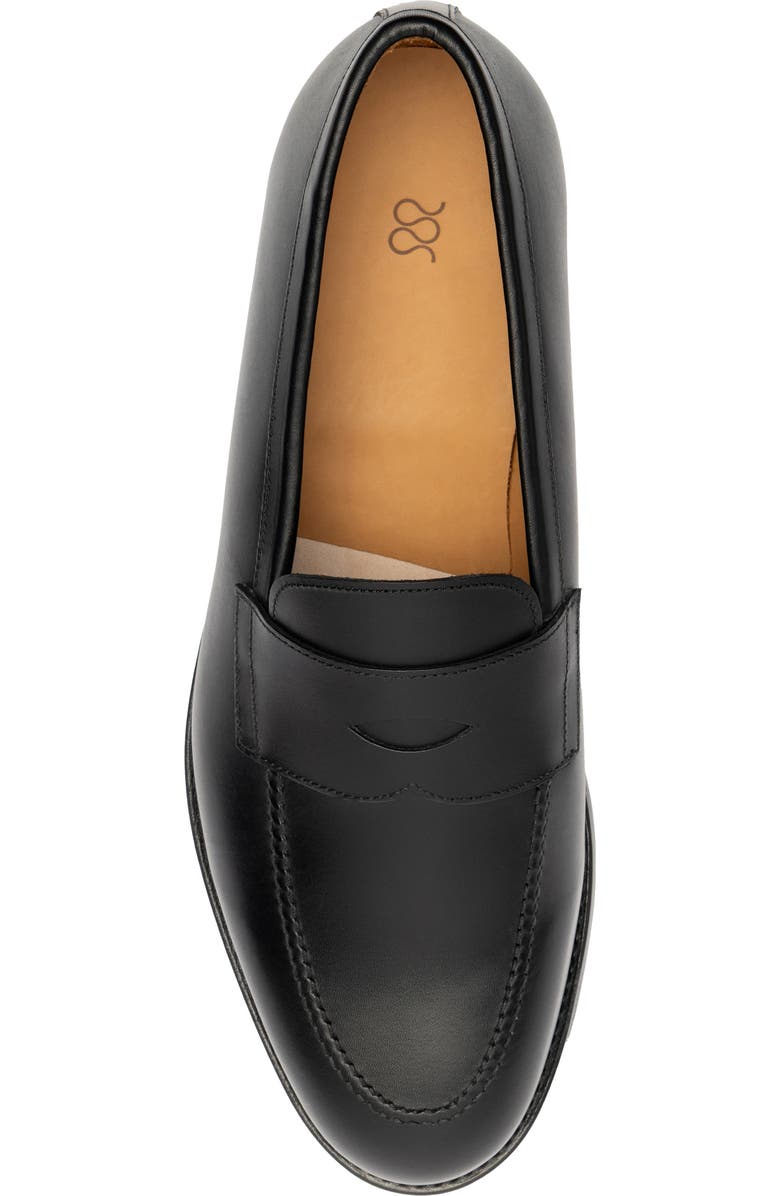 MORJAS The Penny Loafer, Alternate, color, Black Calf