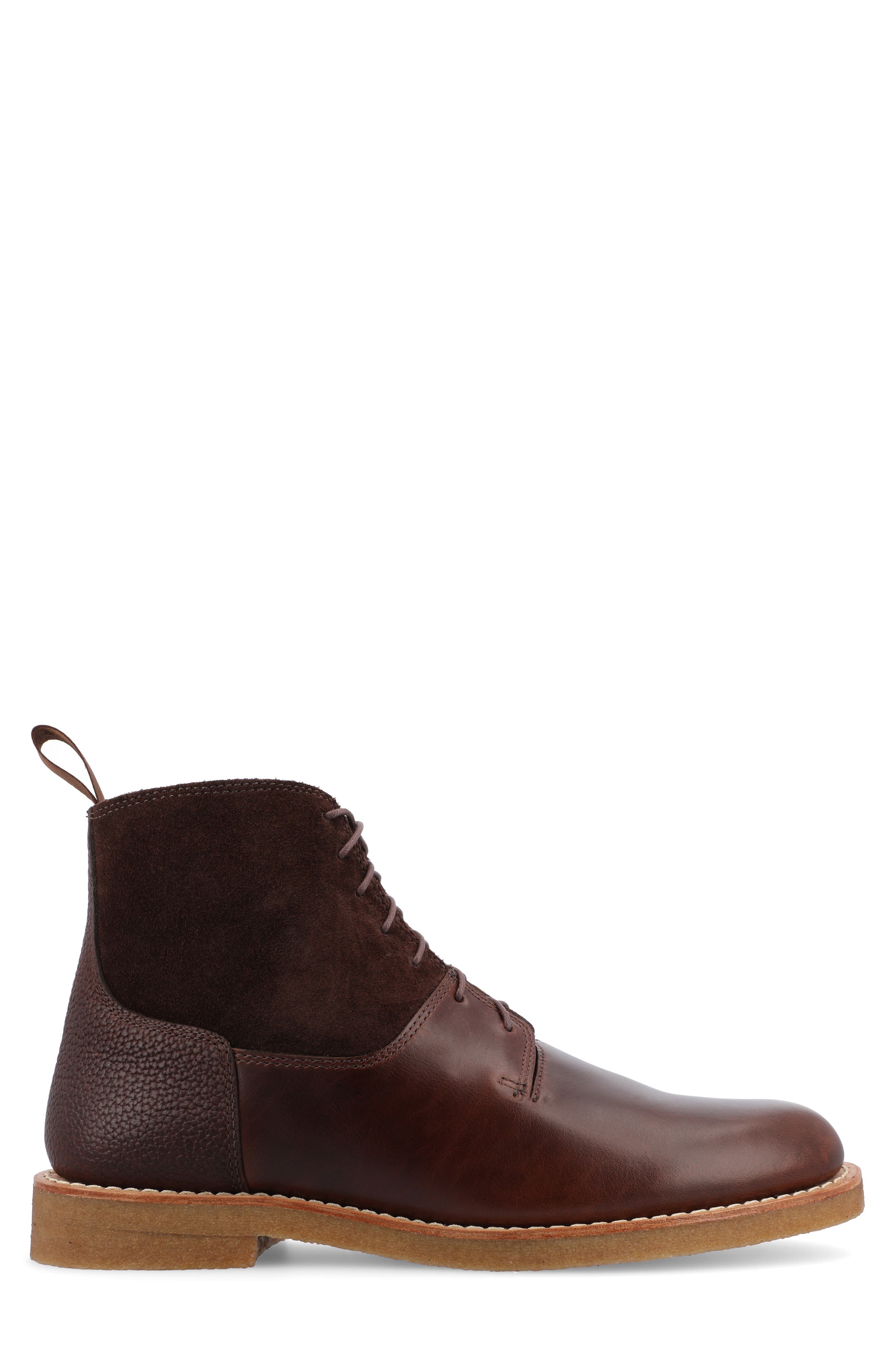 The Douglas Plain Toe Boot, Alternate, color, BROWN