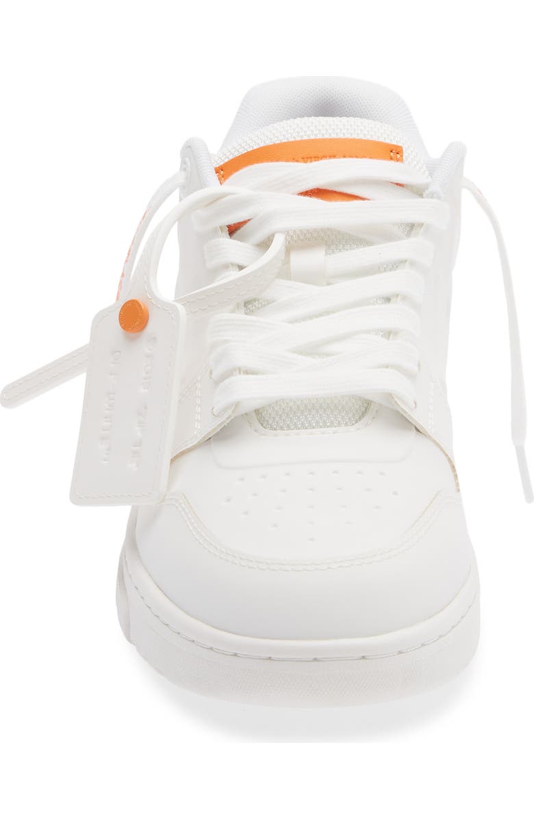 Off-White Out of Office Sneaker, Alternate, color, White - Orange