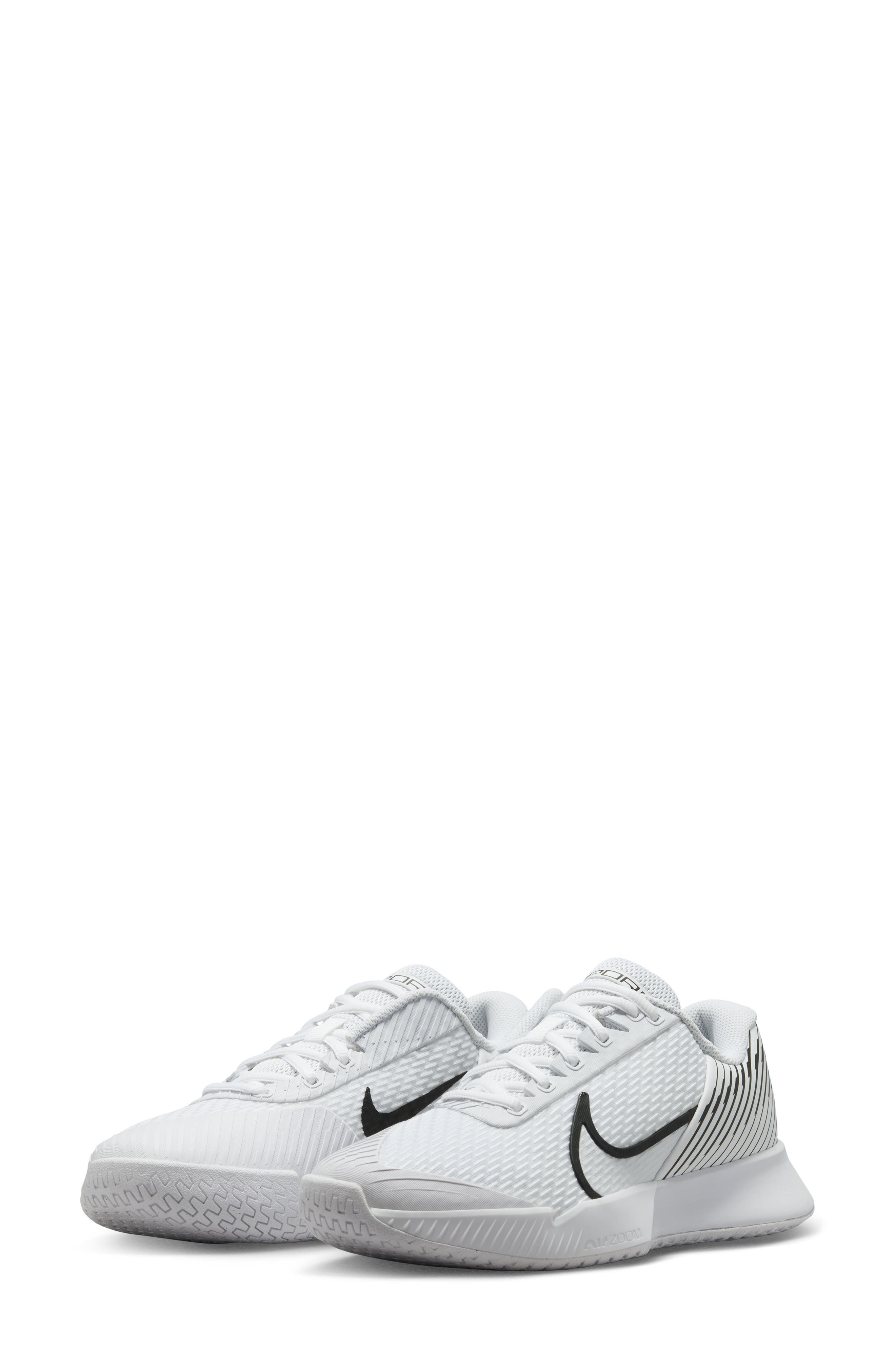 Court Air Zoom Vapor Pro Tennis Shoe, Main, color, 101 WHITE/PLATINUM/BLACK