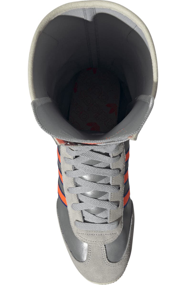 adidas Japan VH Sneaker Boot, Alternate, color, Silver/ Solar Orange/ Grey