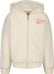 Roxy Kids' Coastal Cruiser Graphic Zip Hoodie