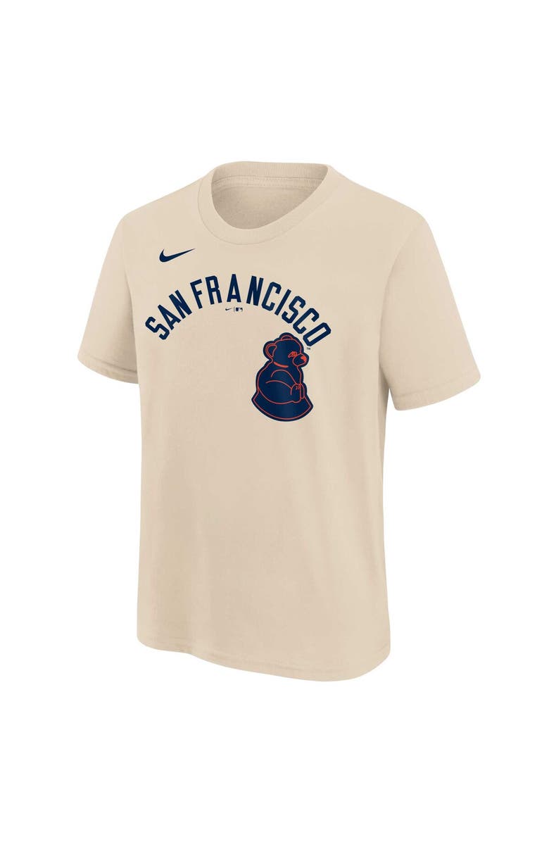 Nike Youth Nike Jung Hoo Lee Natural San Francisco Giants 2024 Rickwood Classic Name & Number T-Shirt, Alternate, color, 