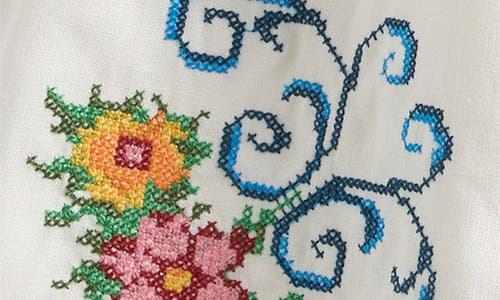 Farm Rio Grandmas Treasure Off White Blouse