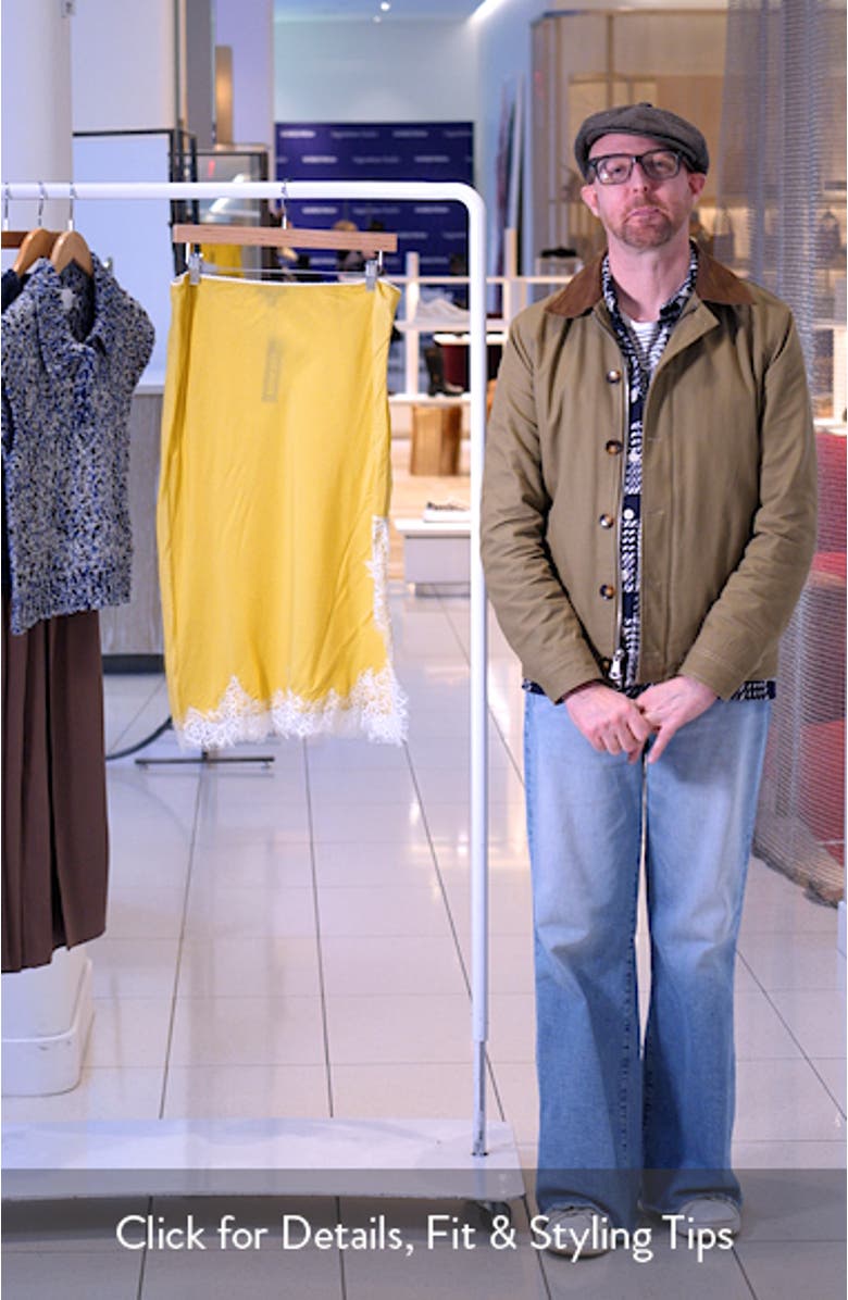 Cinthia Lace Trim Midi Skirt, sales video thumbnail