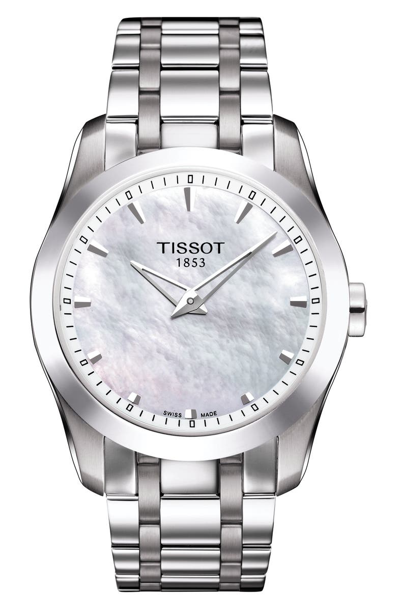 Tissot Couturier Bracelet Watch, 33mm, Main, color,