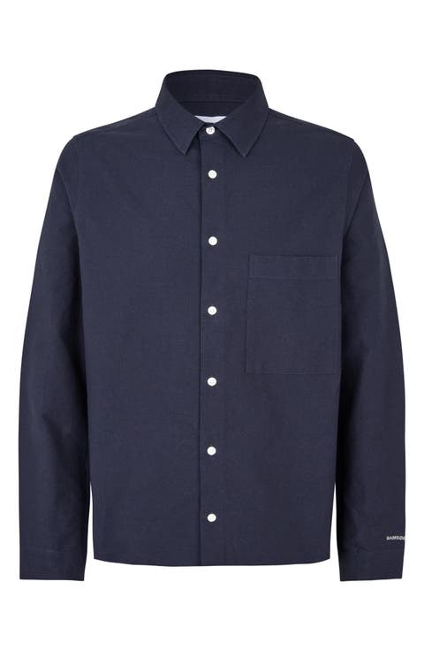Saryan Organic Cotton Button-Up Shirt