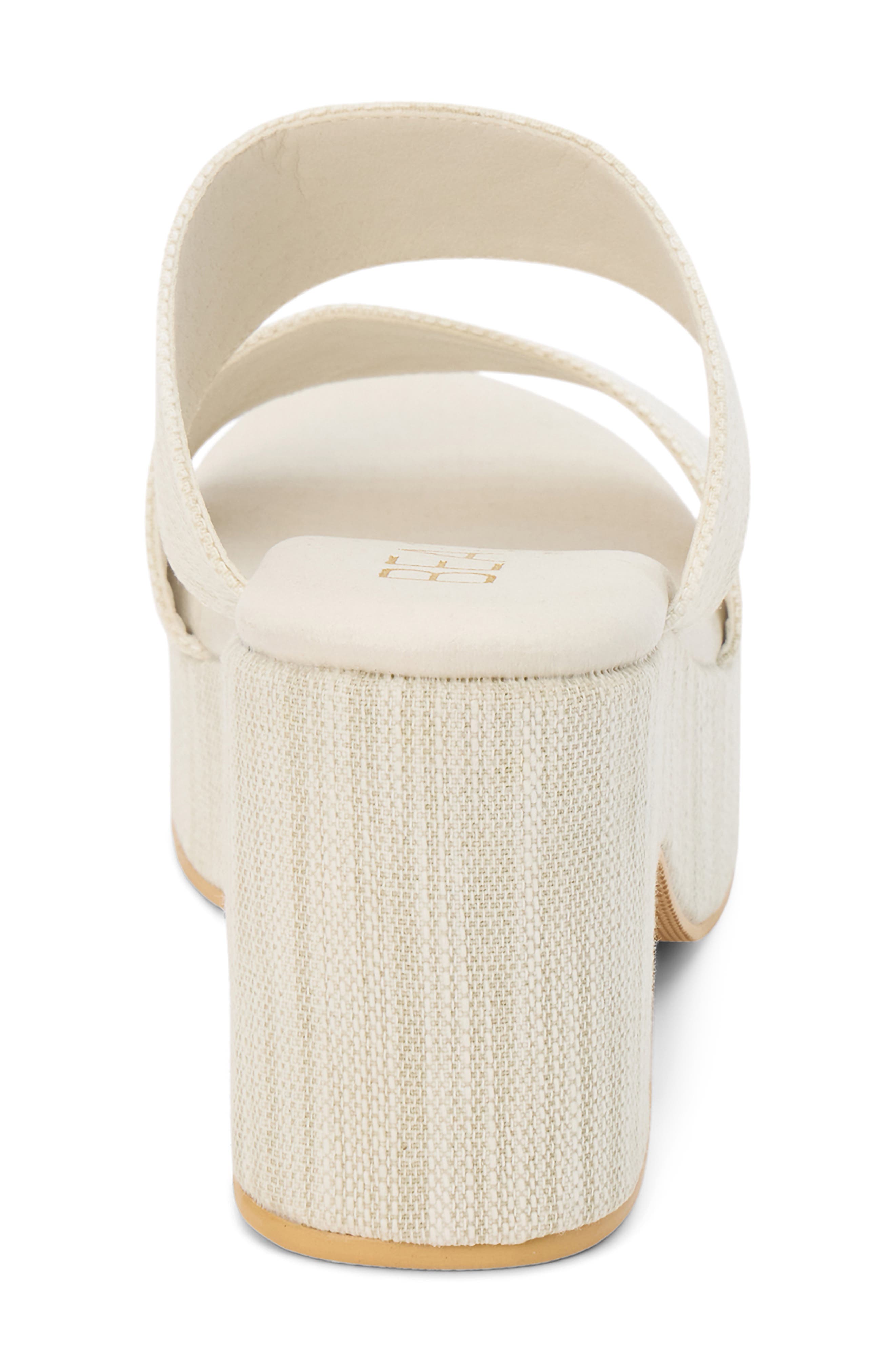 Ocean Ave Espadrille Platform Slide Sandal, Alternate, color, SANDSTONE