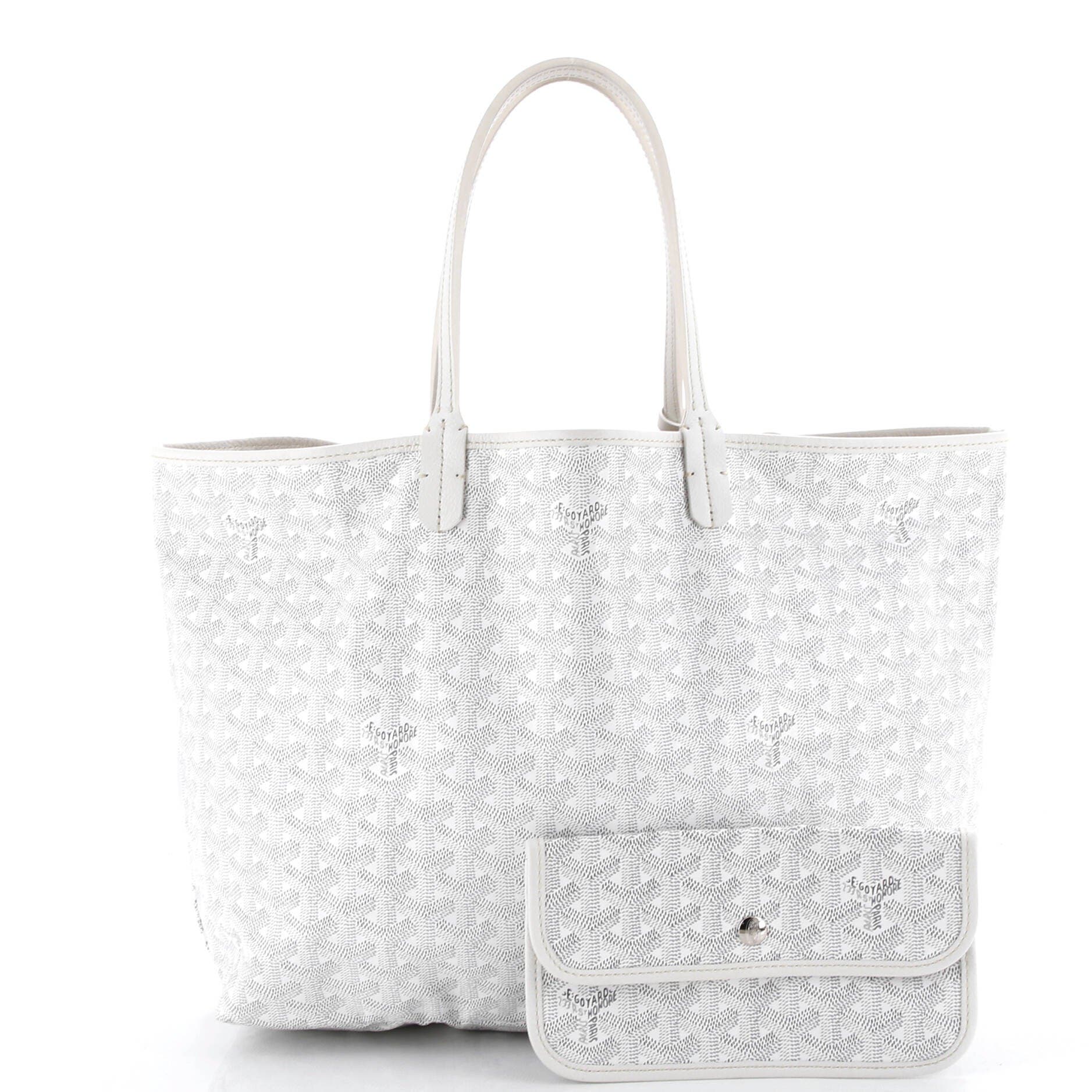 Pre-Owned Goyard Saint Louis Tote Coated Canvas PM, Main, color, 