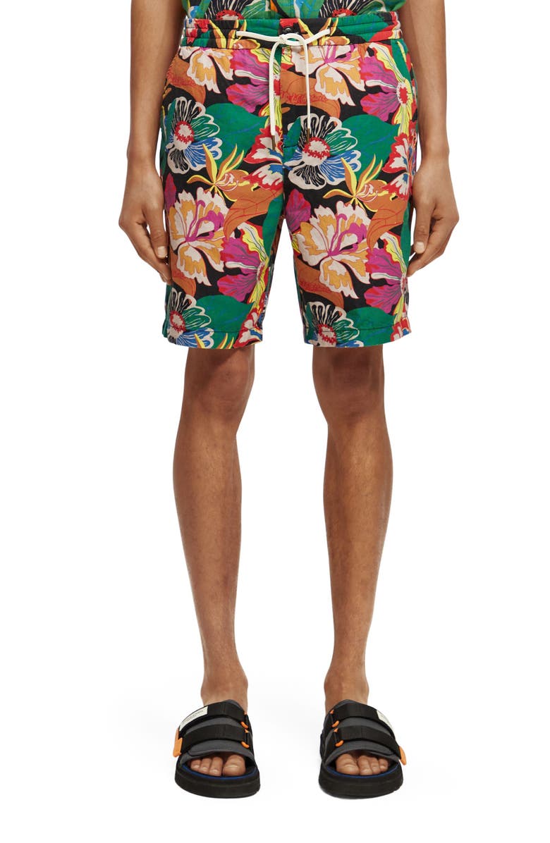 Scotch & Soda Fave Organic Cotton Blend Shorts, Main, color,