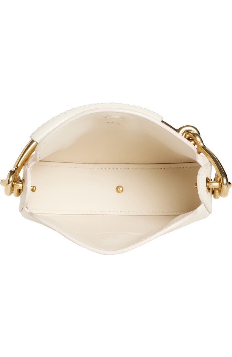 Burberry Bridle Logo Leather Crossbody Bag, Alternate, color, Soap