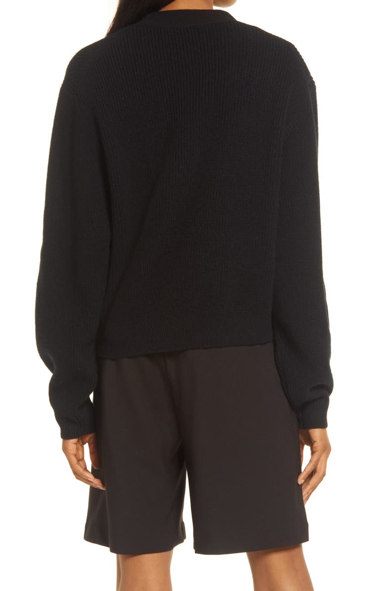 & Other Stories Boxy Lambswool Cardigan, Alternate, color, 