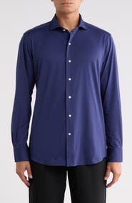 Peter Millar Excursionist Flex Tailored Fit Wrinkle Resistant Button-Up Shirt